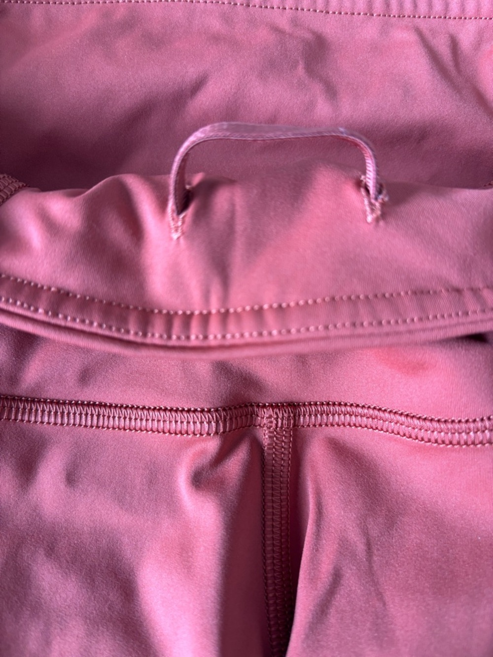 LULULEMON Fast & Free Crop II 19" - Dark Sport Red - Size 2 - Nulux - #33 - Picture 5 of 6